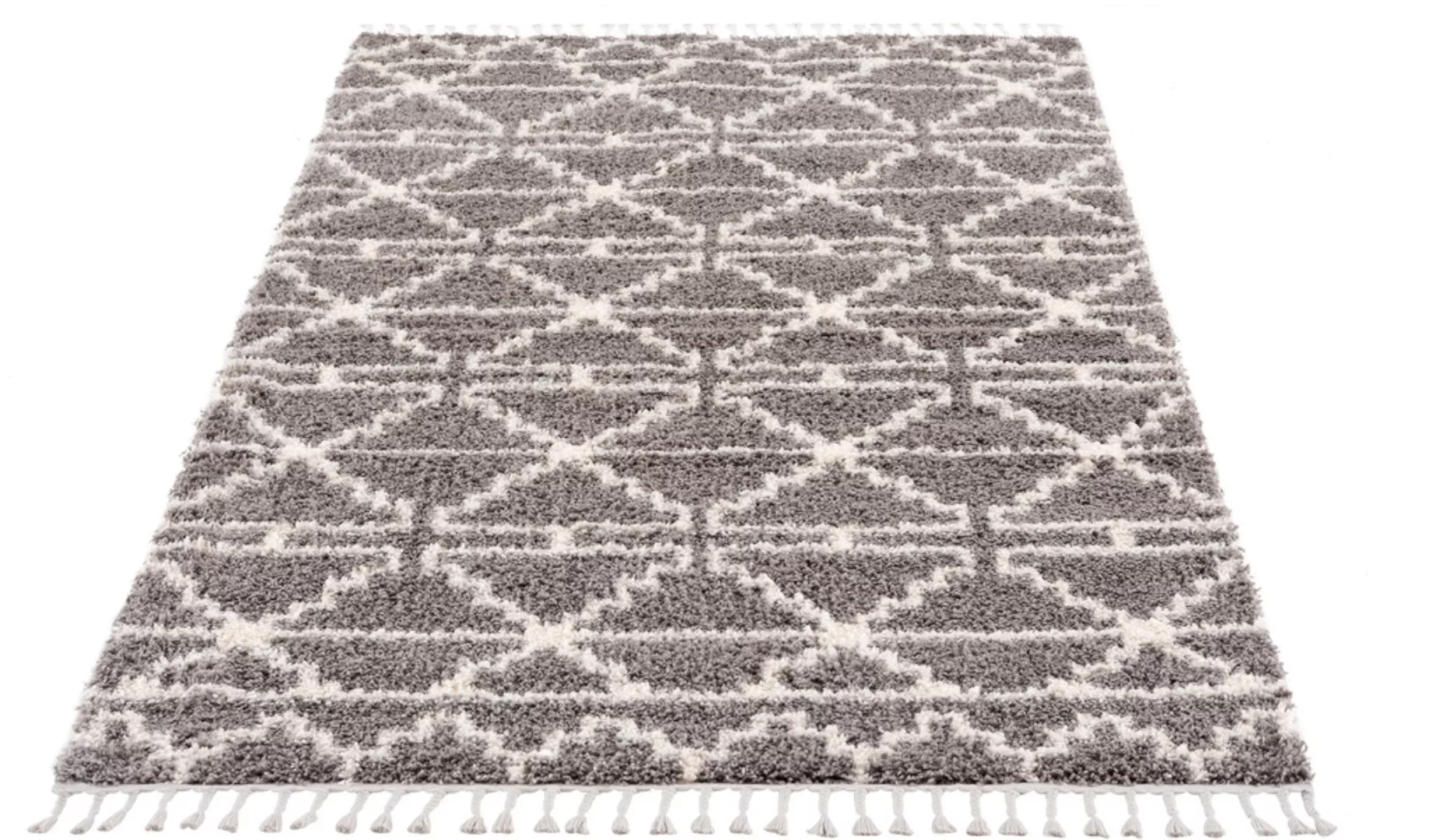 Carpet City Hochflor-Teppich »Pulpy 530«, rechteckig, 30 mm Höhe, besonders günstig online kaufen