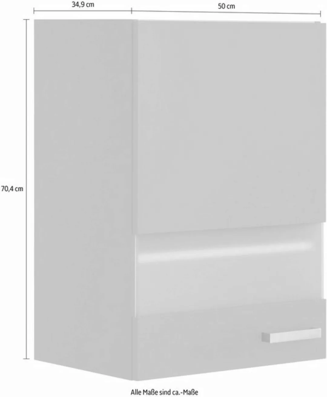 OPTIFIT Glashängeschrank "Parma", Breite 50 cm günstig online kaufen