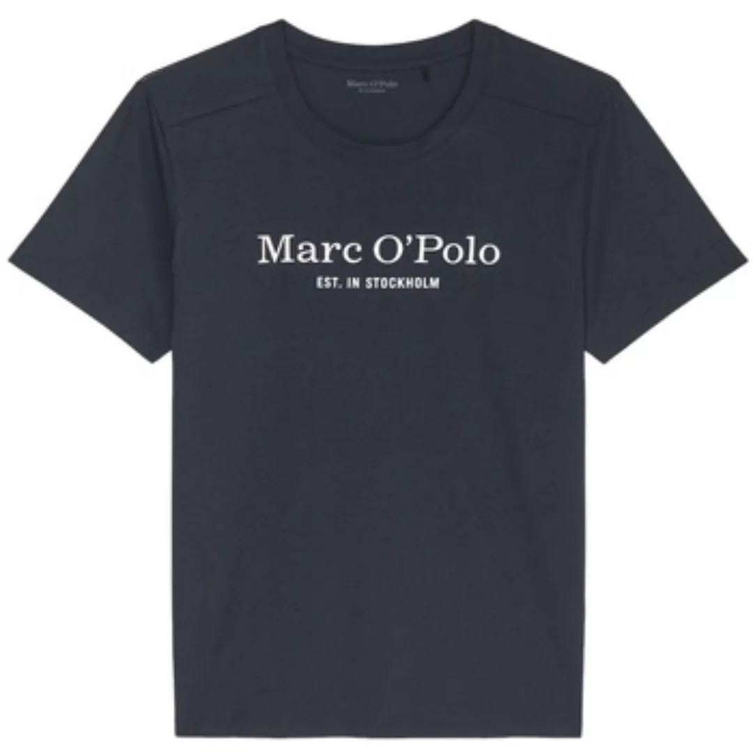 Marc O'Polo T-Shirt mit Logo-Print vorn günstig online kaufen