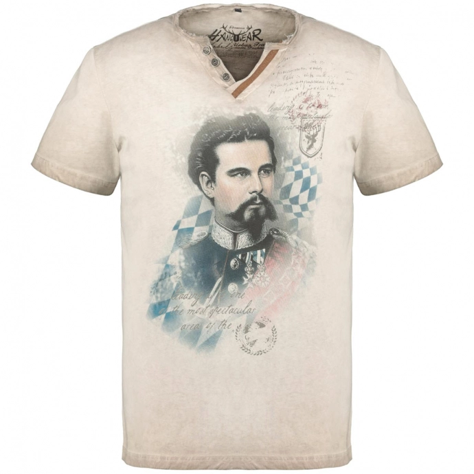 HangOwear T-Shirt mit "König Ludwig II"-Print günstig online kaufen