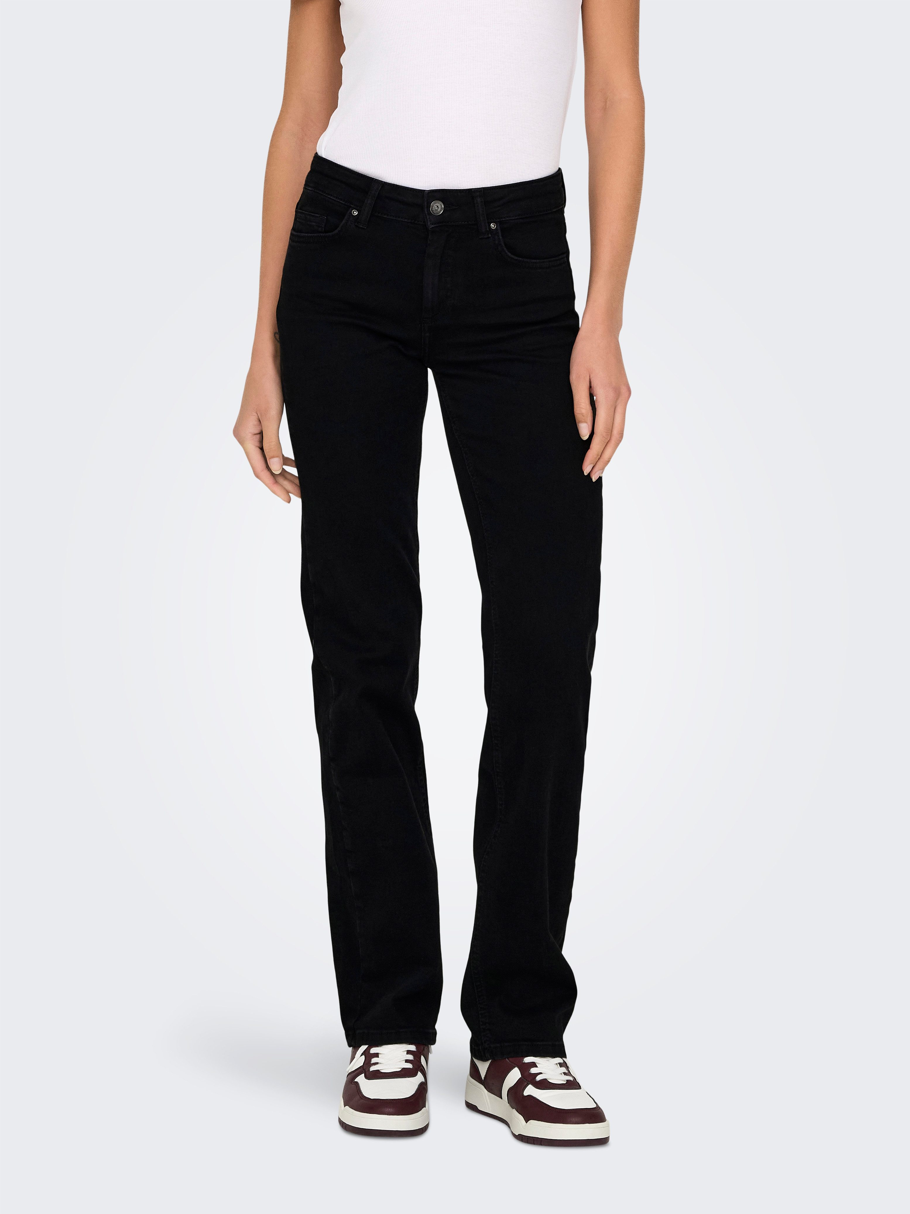 ONLY Straight-Jeans "ONLBLUSH – Straight Fit mit klassischem 5-Pocket-Desig günstig online kaufen