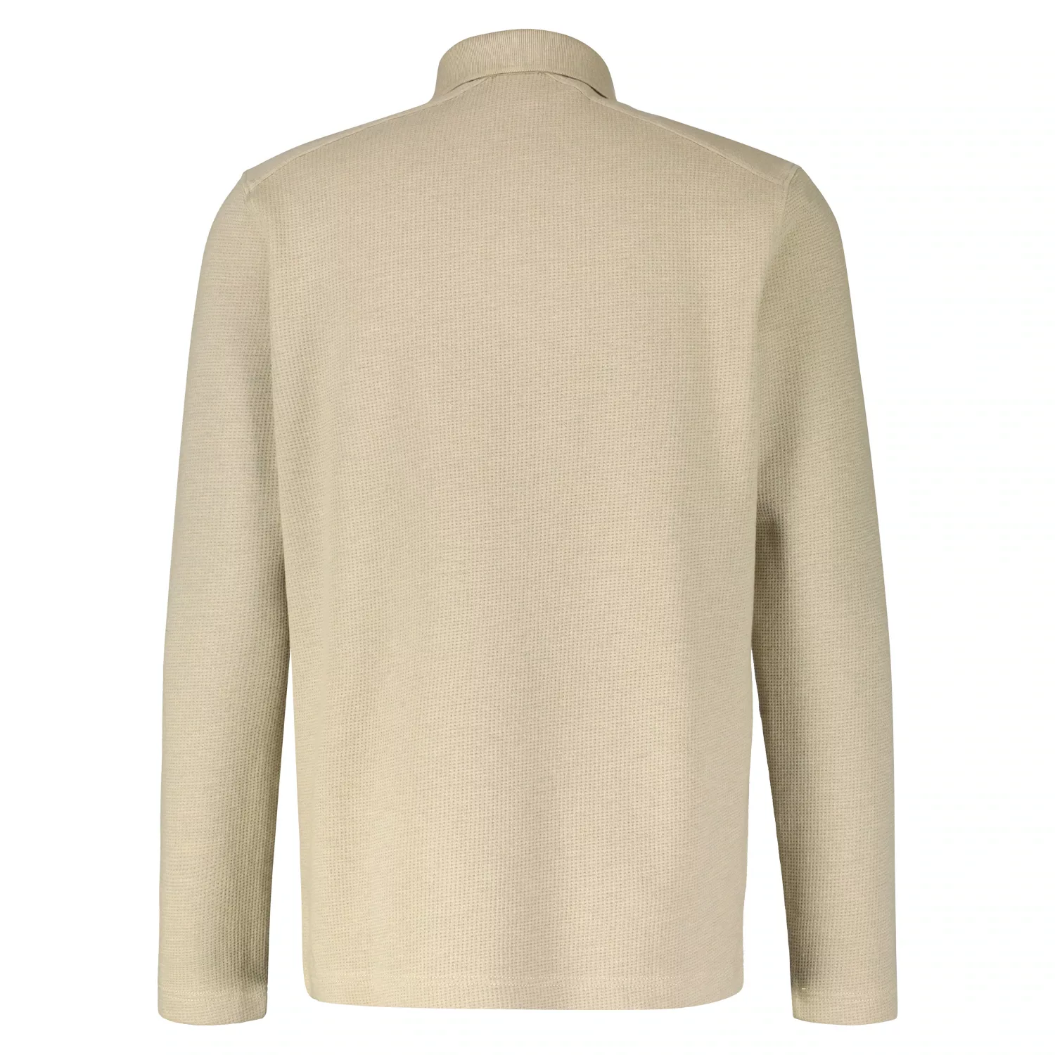LERROS Langarm-Poloshirt mit Logoprägung an der Brust günstig online kaufen
