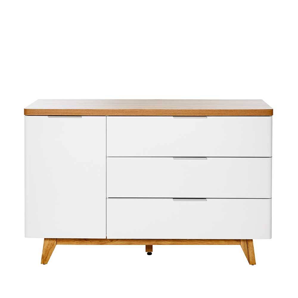 Kommode Sideboard mit drei Schubladen 120 cm breit günstig online kaufen