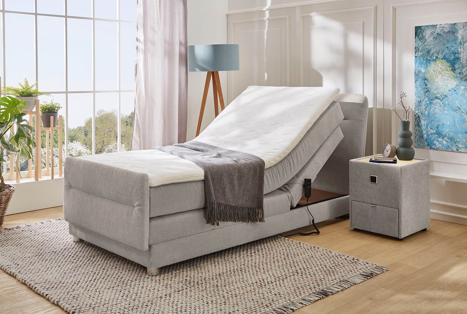 Jockenhöfer Gruppe Boxspringbett "Paola erhältlich in der Größe 100x200cm", günstig online kaufen