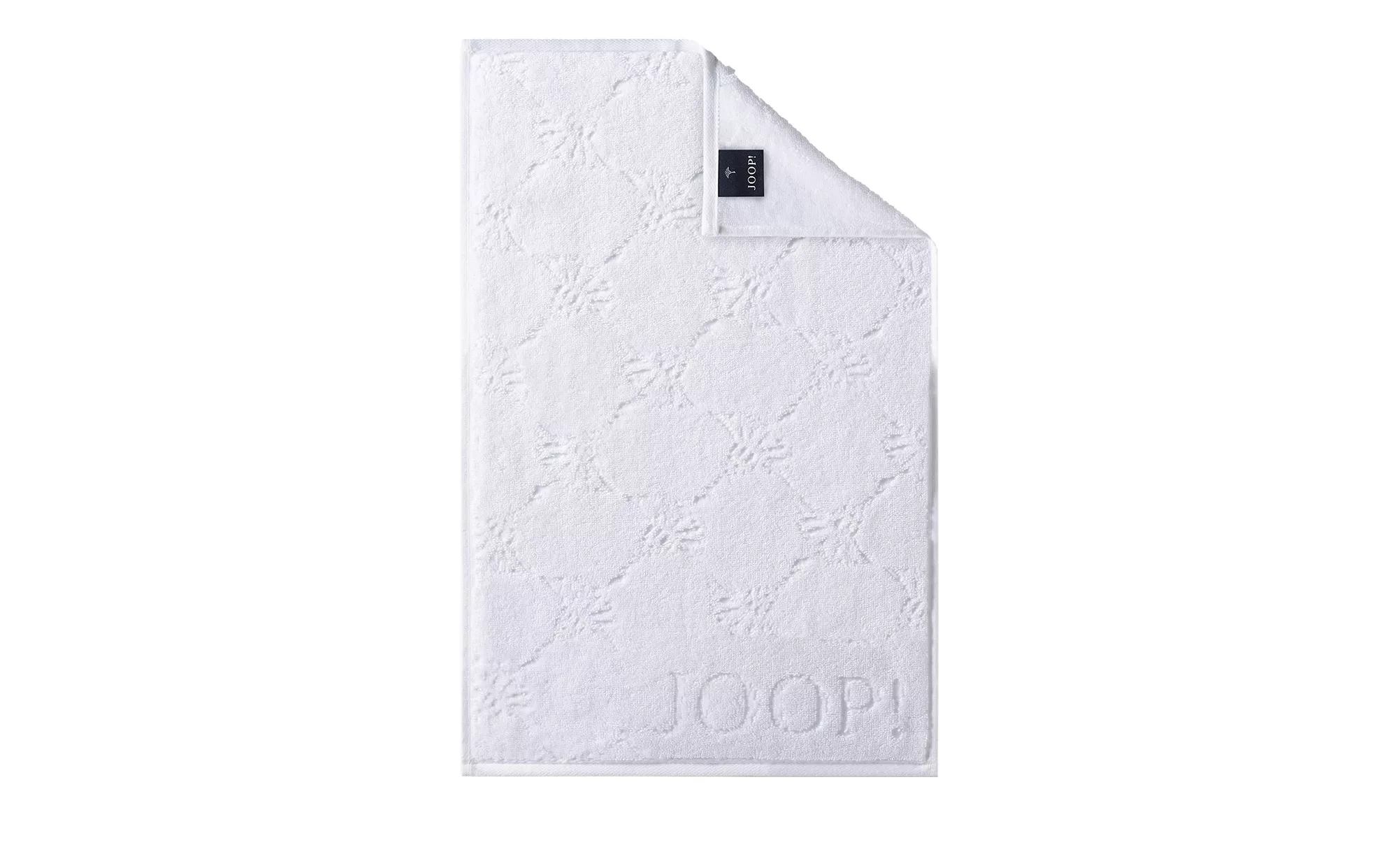 JOOP! Gästetuch  JOOP 1670 Uni Cornflower ¦ weiß ¦ Maße (cm): B: 30 Badtext günstig online kaufen