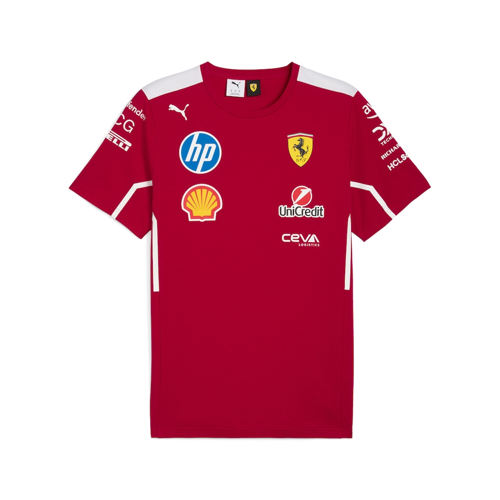 PUMA T-Shirt "Scuderia Ferrari HP 2025 Team T-Shirt Herren" günstig online kaufen