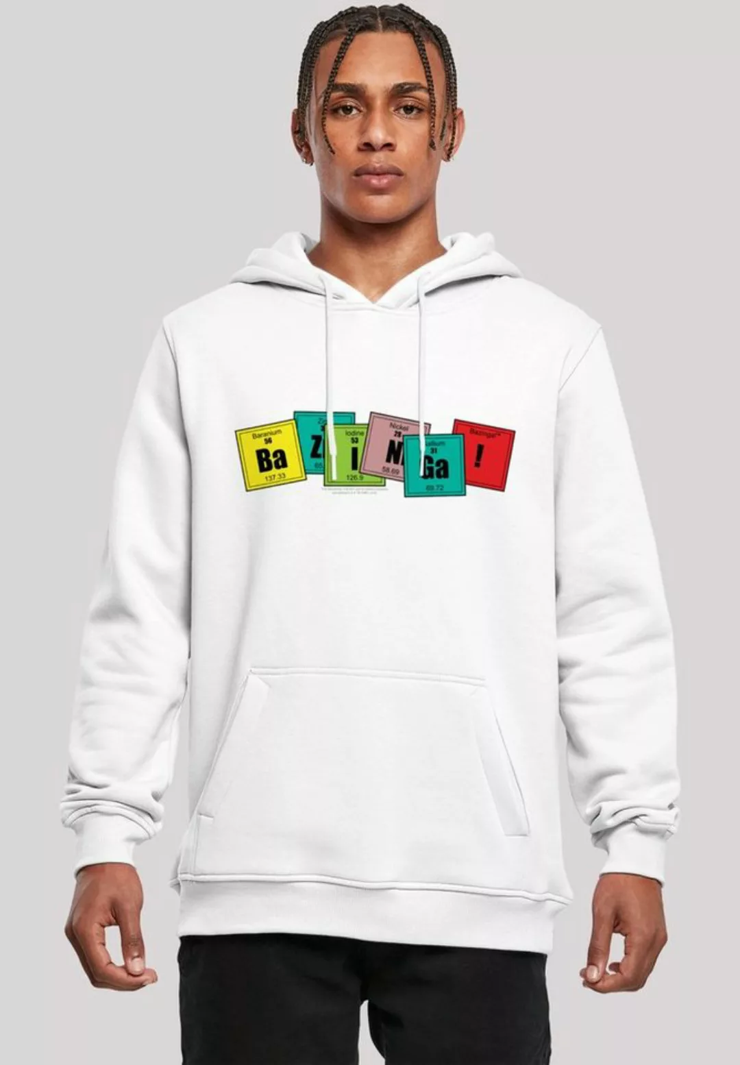 F4NT4STIC Sweatshirt "Big Bang Theory Bazinga", Herren,Premium Merch,Slim-F günstig online kaufen