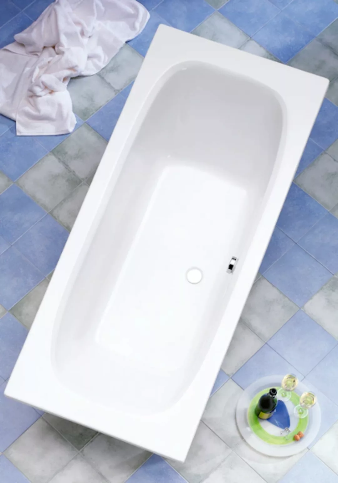 OTTOFOND Badewanne »Malta«, (Set), 170c75cm, inklusive Wannenträger günstig online kaufen