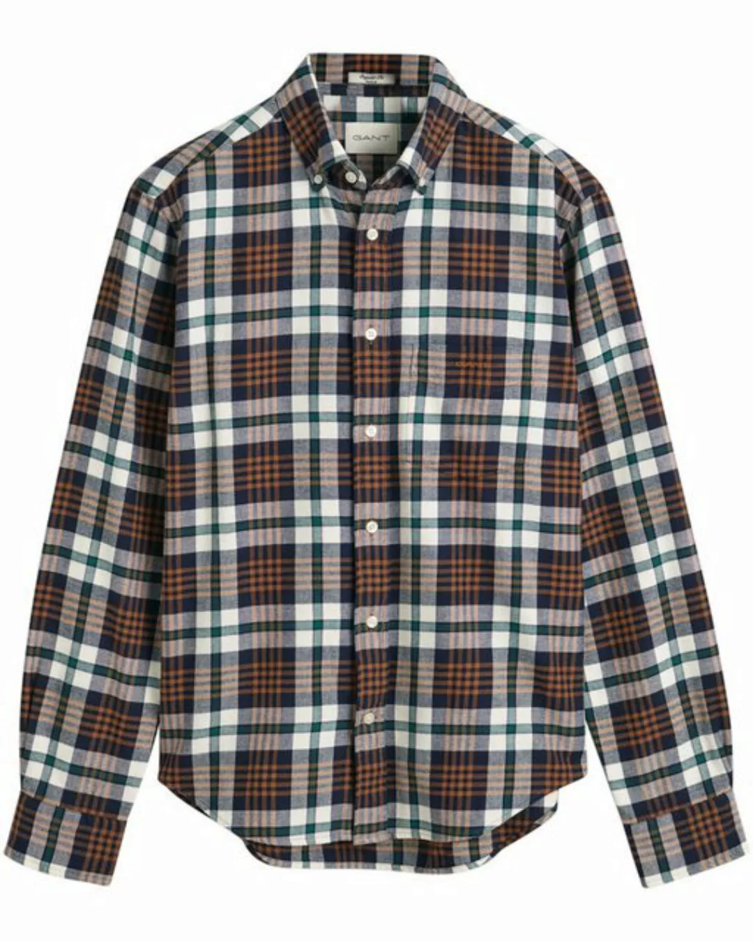 Gant Flanellhemd Flanell-Karohemd günstig online kaufen