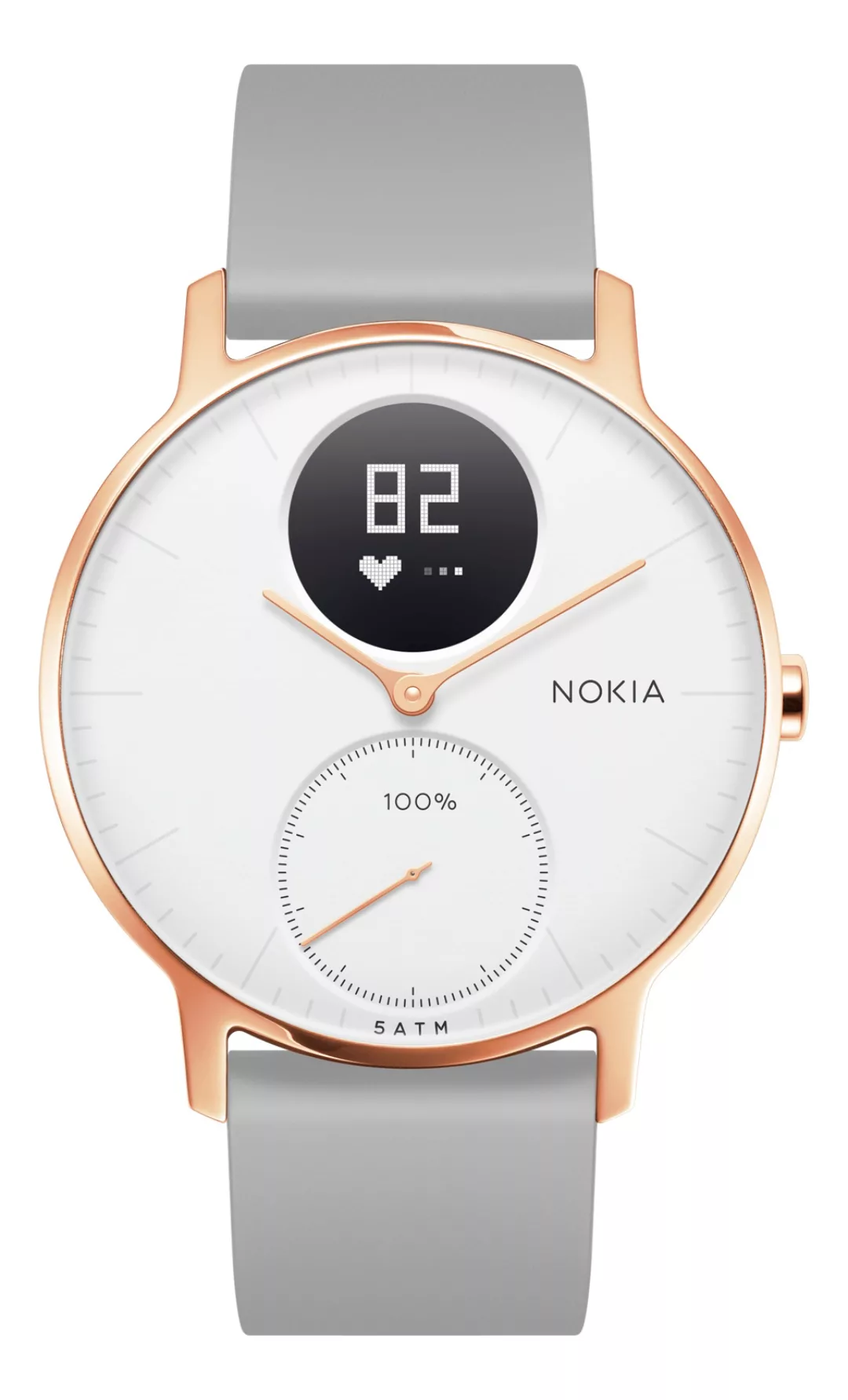 Nokia Withings Steel HR ros-white, 36 mm  Smartwatch günstig online kaufen