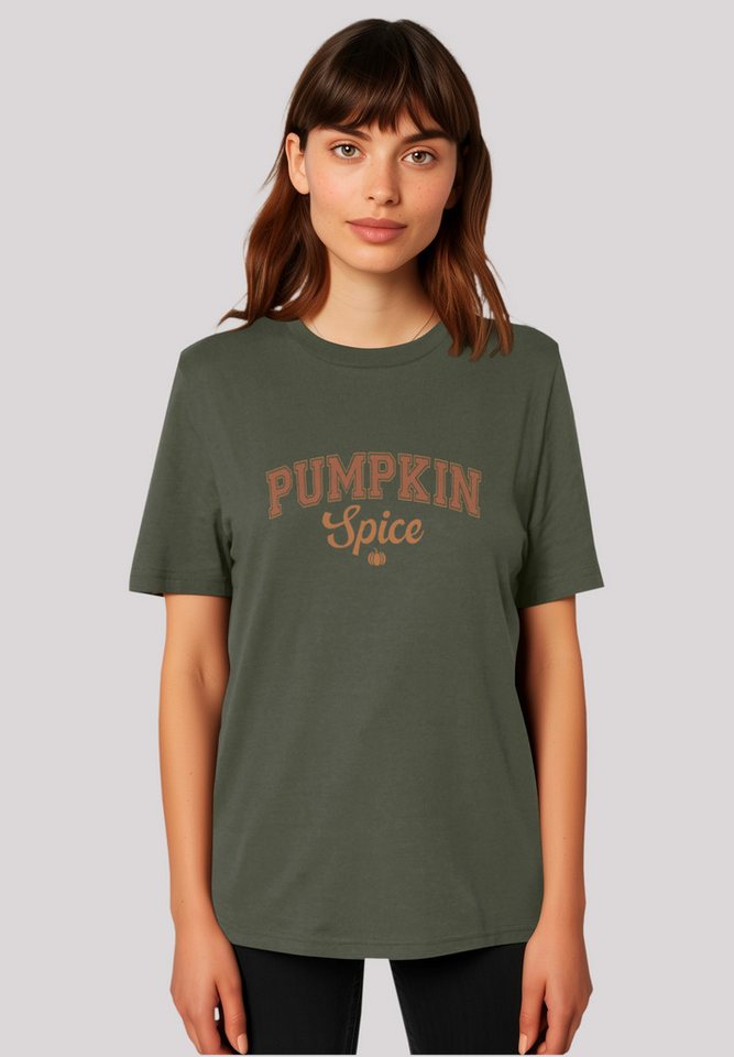 F4NT4STIC T-Shirt Pumpkin spice college Premium Qualität günstig online kaufen