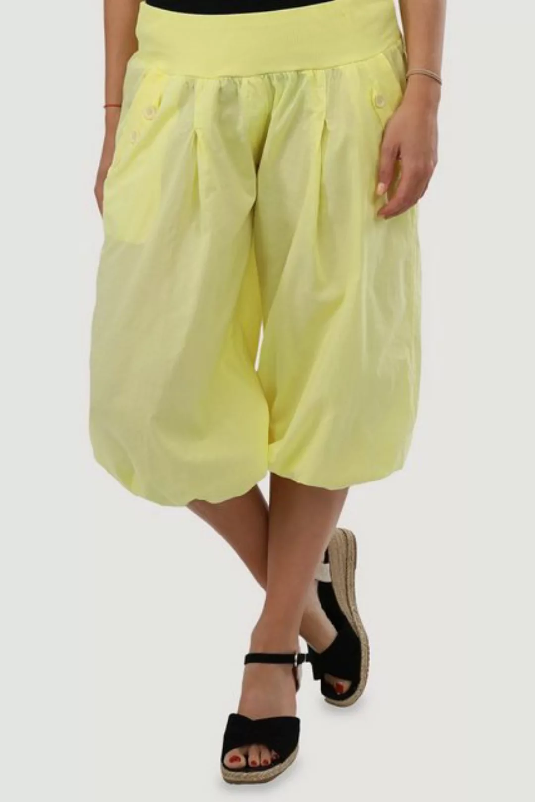 malito more than fashion Caprihose 23286P kurze low waist Aladinhose Caprih günstig online kaufen