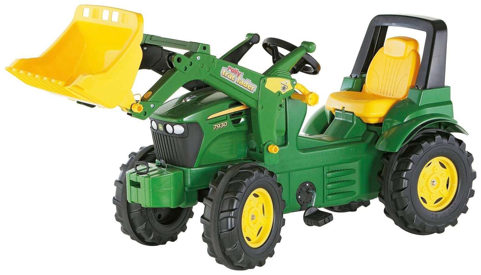Treppe Traktor Rollyfarmtrac John Deere 7930 Grün / Gelb günstig online kaufen