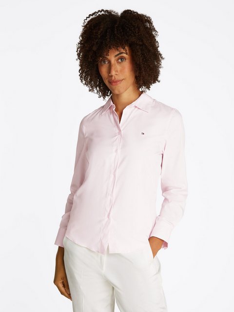 Tommy Hilfiger Hemdbluse ESS POPLIN REGULAR SHIRT im klassischen Stil günstig online kaufen