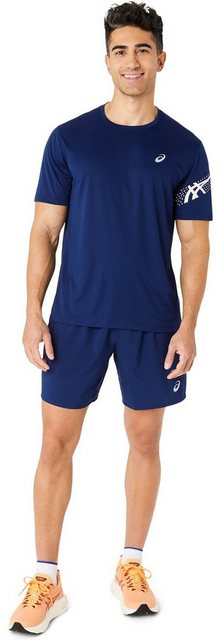 Asics Kurzarmshirt ICON SS TOP BLUE EXPANSE/BIRCH günstig online kaufen