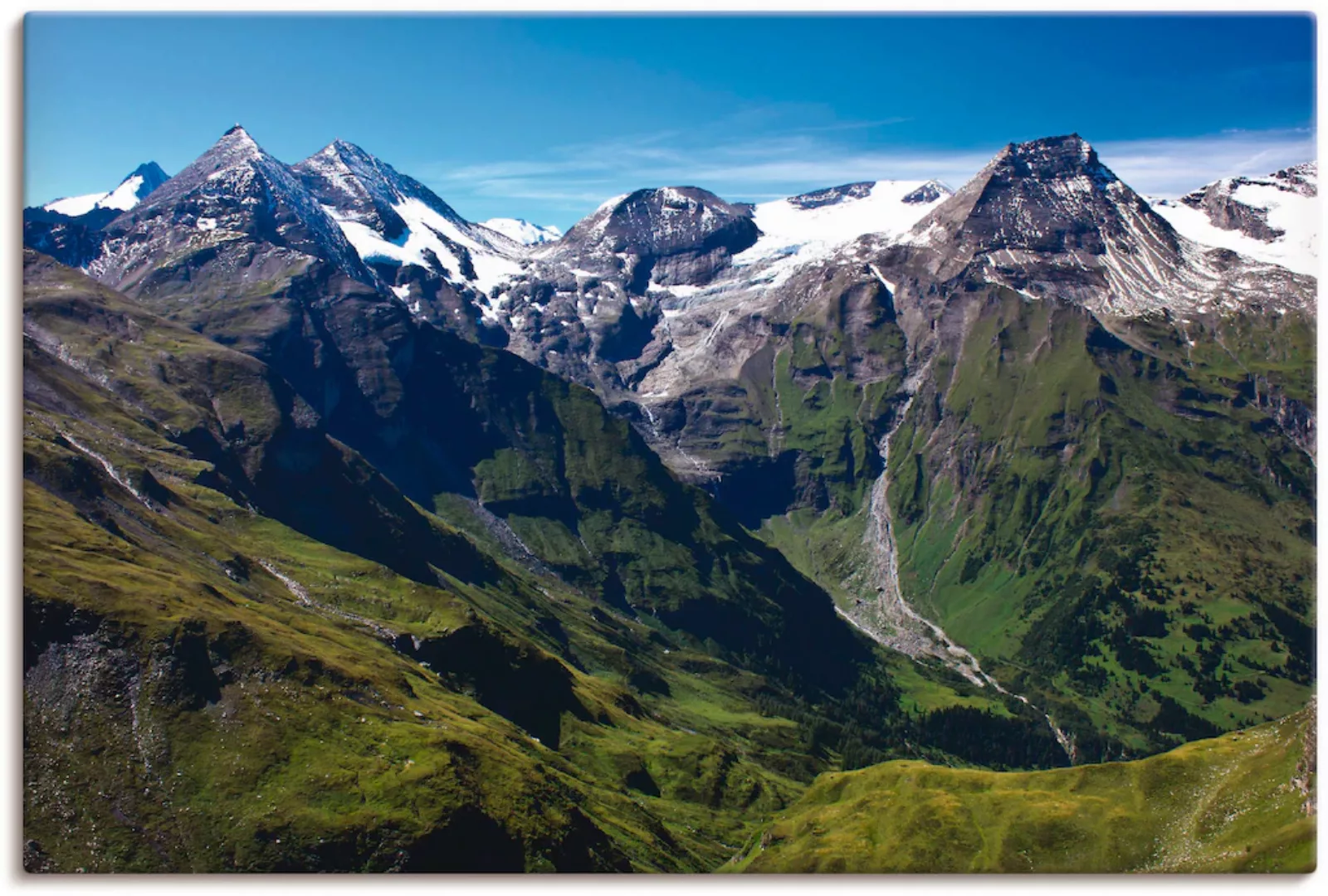 Artland Wandbild "Berge rund um den Großglockner", Berge, (1 St.) günstig online kaufen