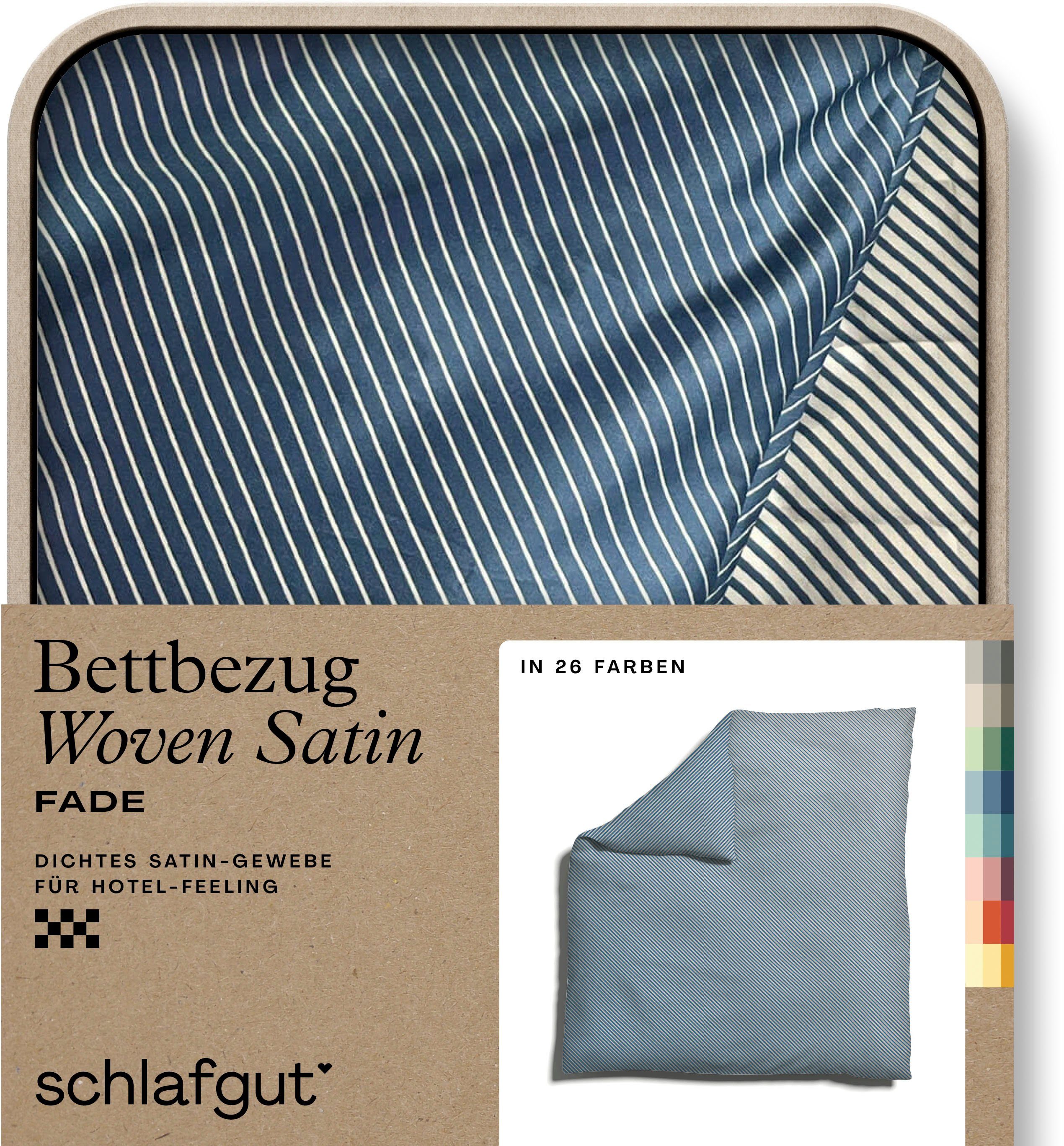 Schlafgut Bettbezug Woven Satin Fade mit günstig online kaufen