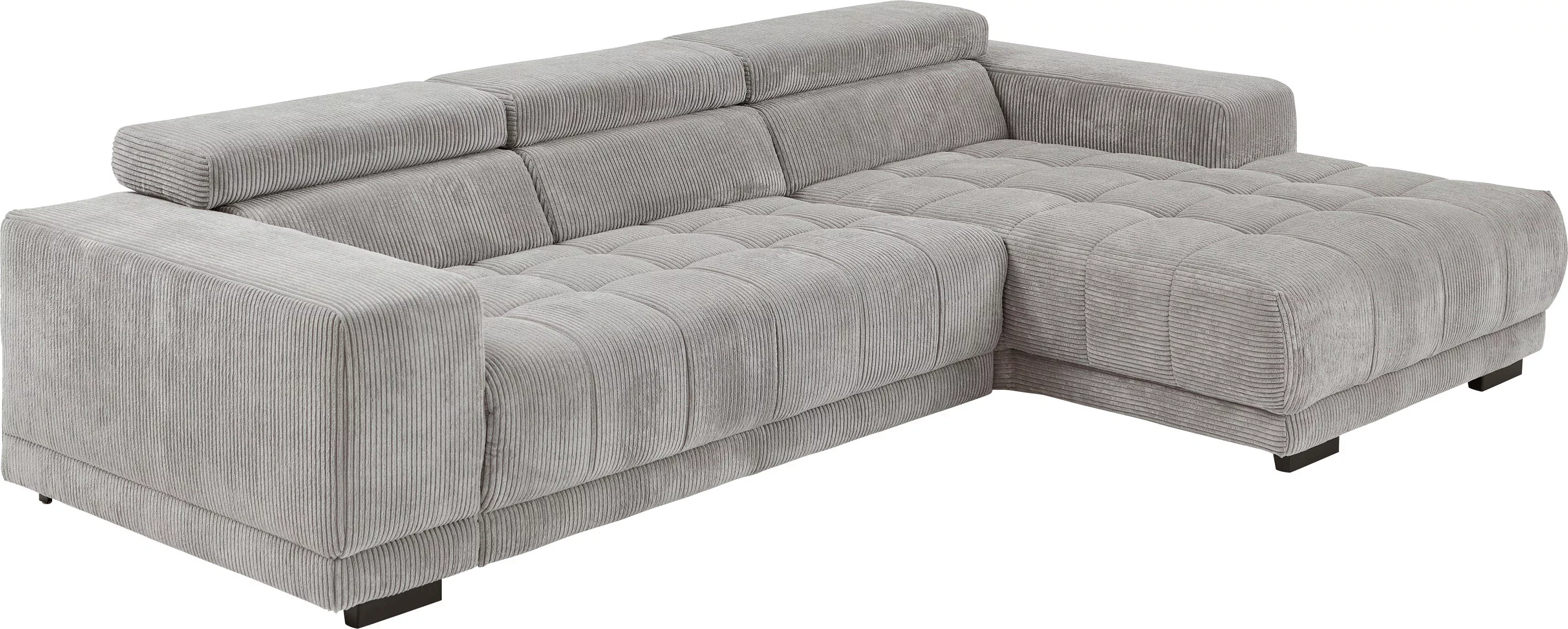 Die PlanBar Ecksofa "MP-IN15053 L-Form schmaler Schenkel", mit Kopfteilvers günstig online kaufen