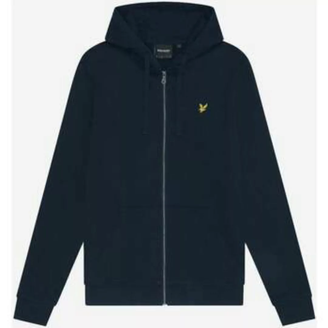 Lyle & Scott  Sweatshirt Kapuzenpullover mit Reißverschluss – Dunkelblau günstig online kaufen