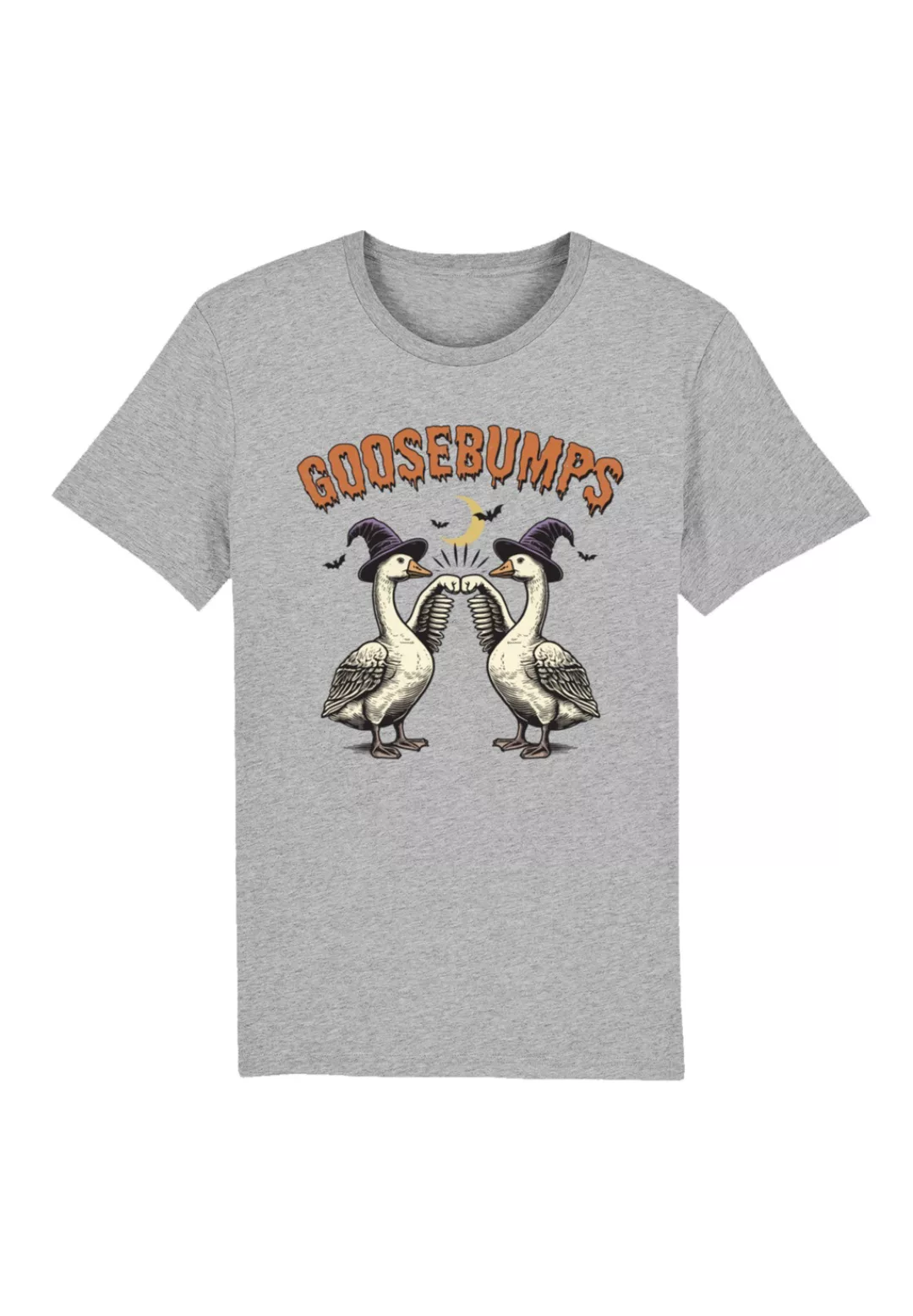 F4NT4STIC T-Shirt "Retro Halloween Goosebumps", Premium Qualität, Halloween günstig online kaufen