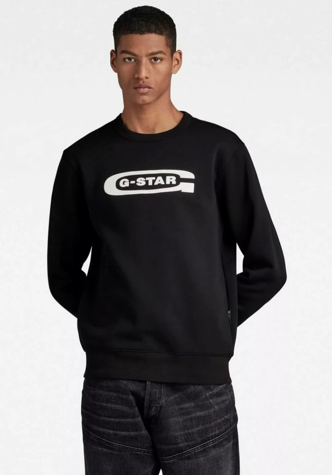 G-STAR Sweatshirt Old School Logo günstig online kaufen