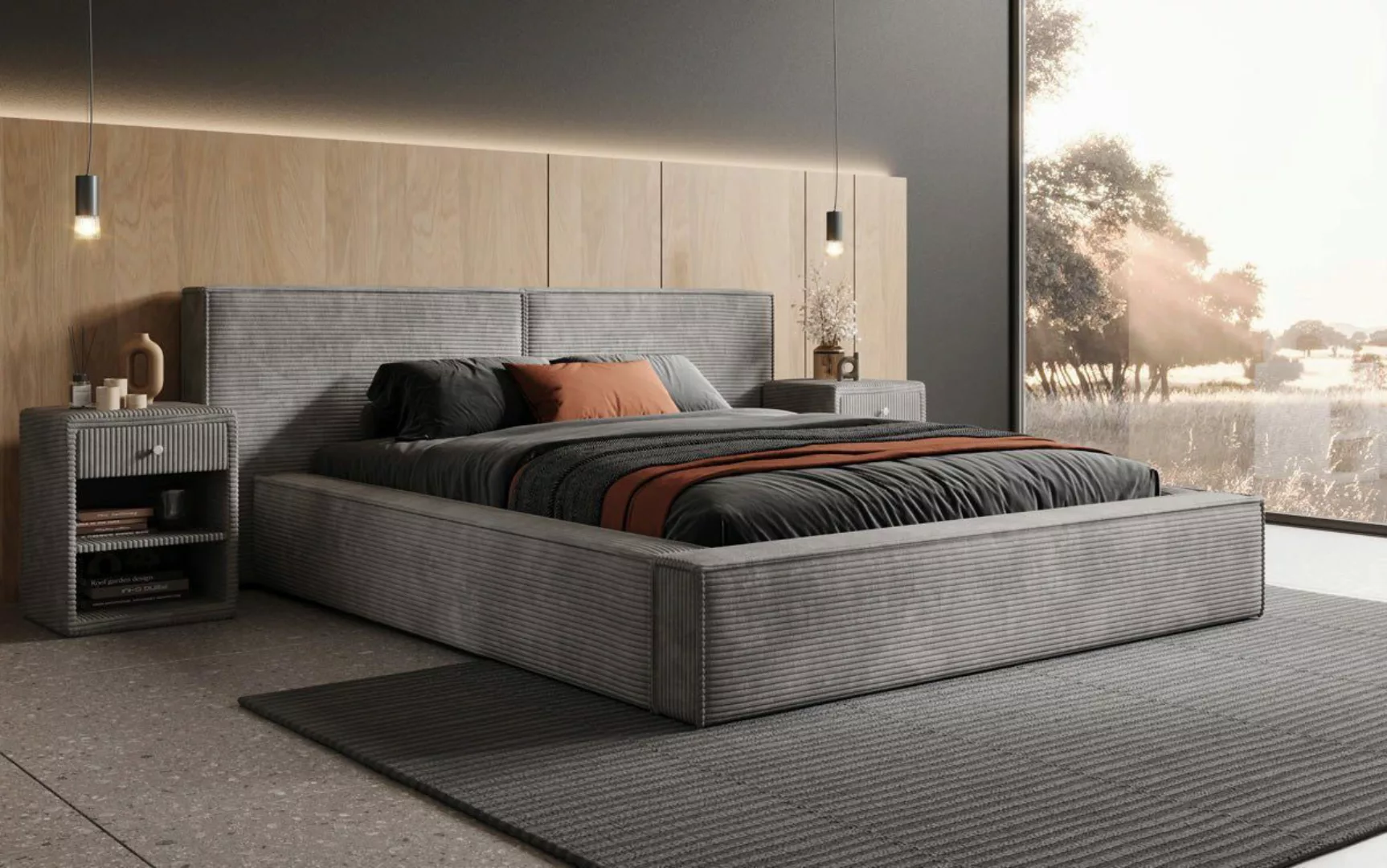 Luxusbetten24 Polsterbett Designer Polsterbett Ophelia in günstig online kaufen