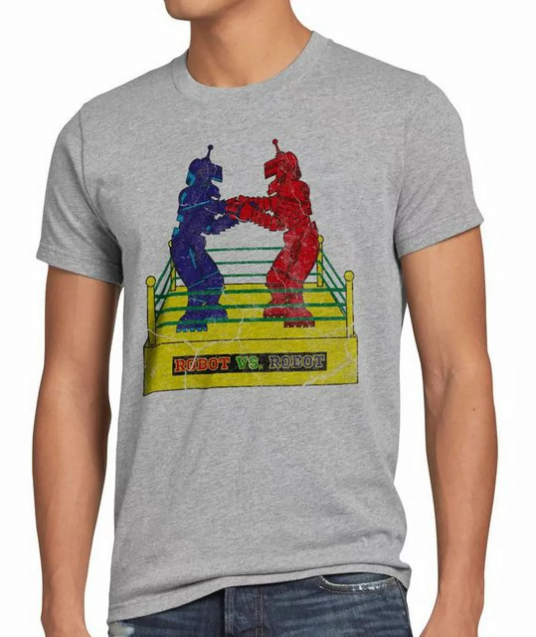 style3 T-Shirt Roboter big bang sheldon boxen the big bang theory sheldon c günstig online kaufen