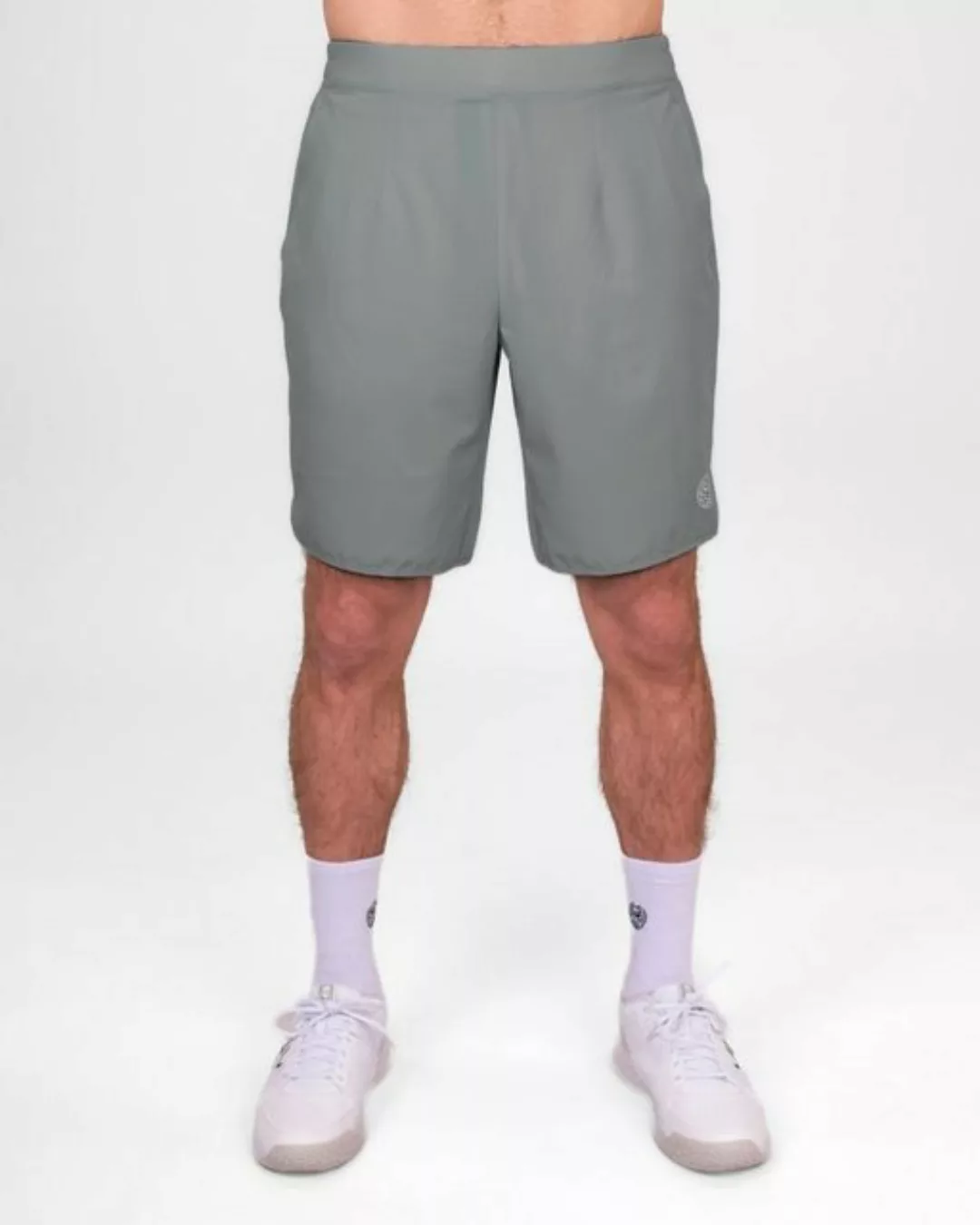 BIDI BADU Shorts Crew Tennishose kurz für Herren in grau günstig online kaufen