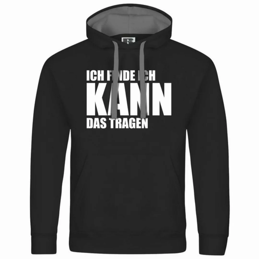 deinshirt Kapuzenpullover Herren Kapuzenpullover Ich finde ich kann das tra günstig online kaufen