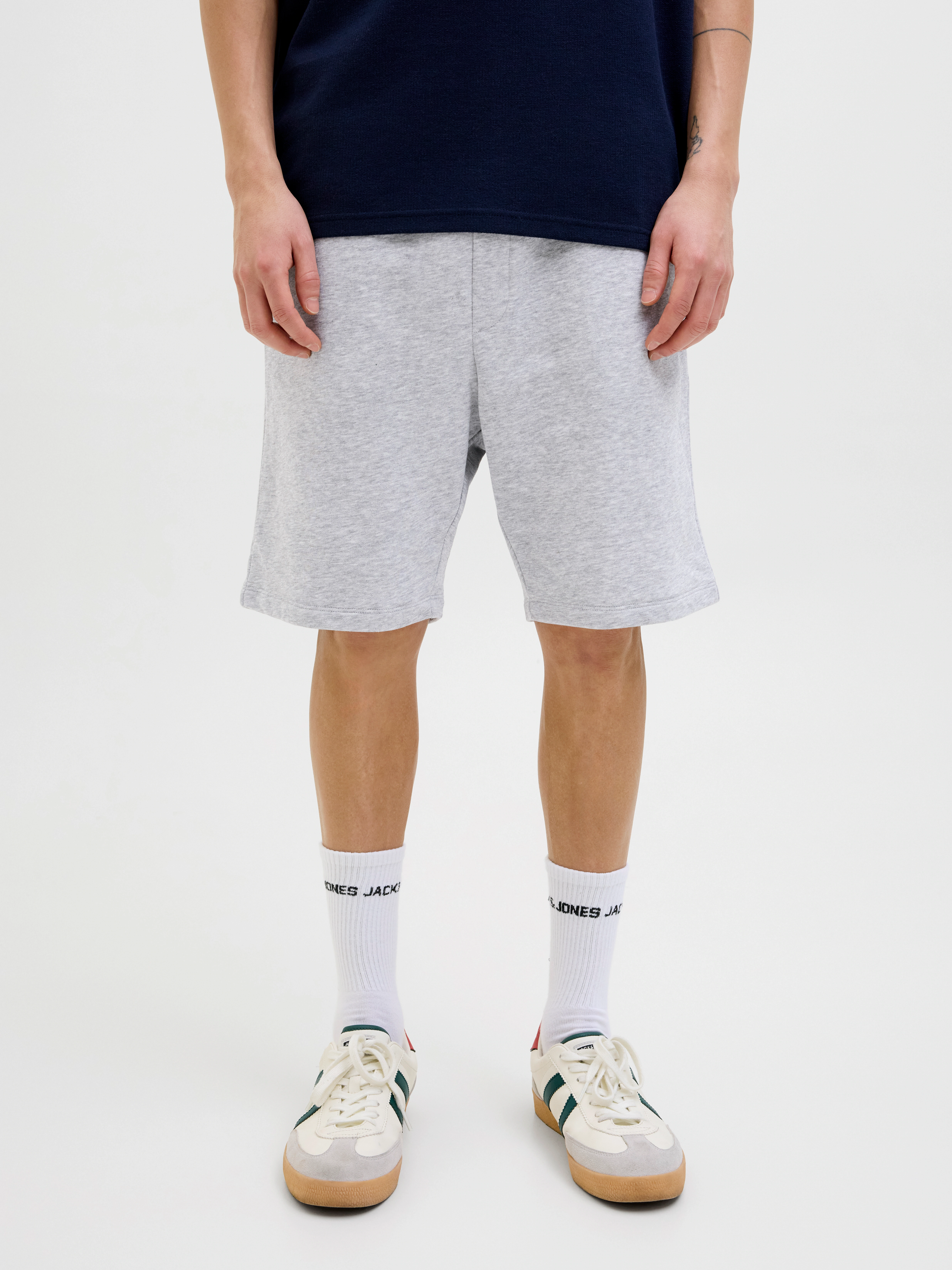 Jack & Jones Sweatshorts "JPSTGORDON mit elastischem Bund", unifarben, modi günstig online kaufen