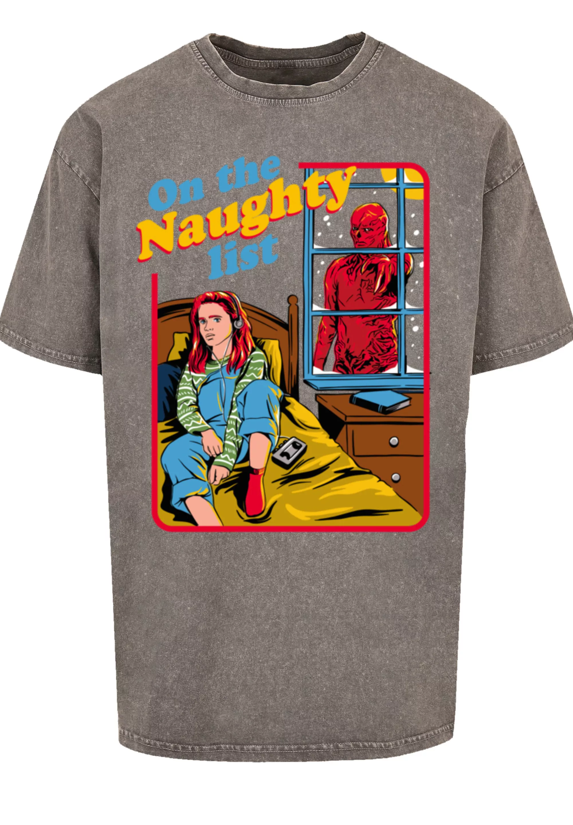 F4NT4STIC T-Shirt "Stranger Things Naughty List Netflix TV Series", Premium günstig online kaufen