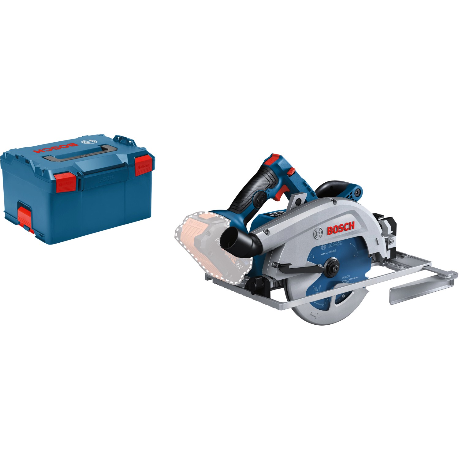 Bosch Professional Akku-Kreissäge Biturbo GKS 18V-68 GC Solo in L-Boxx günstig online kaufen