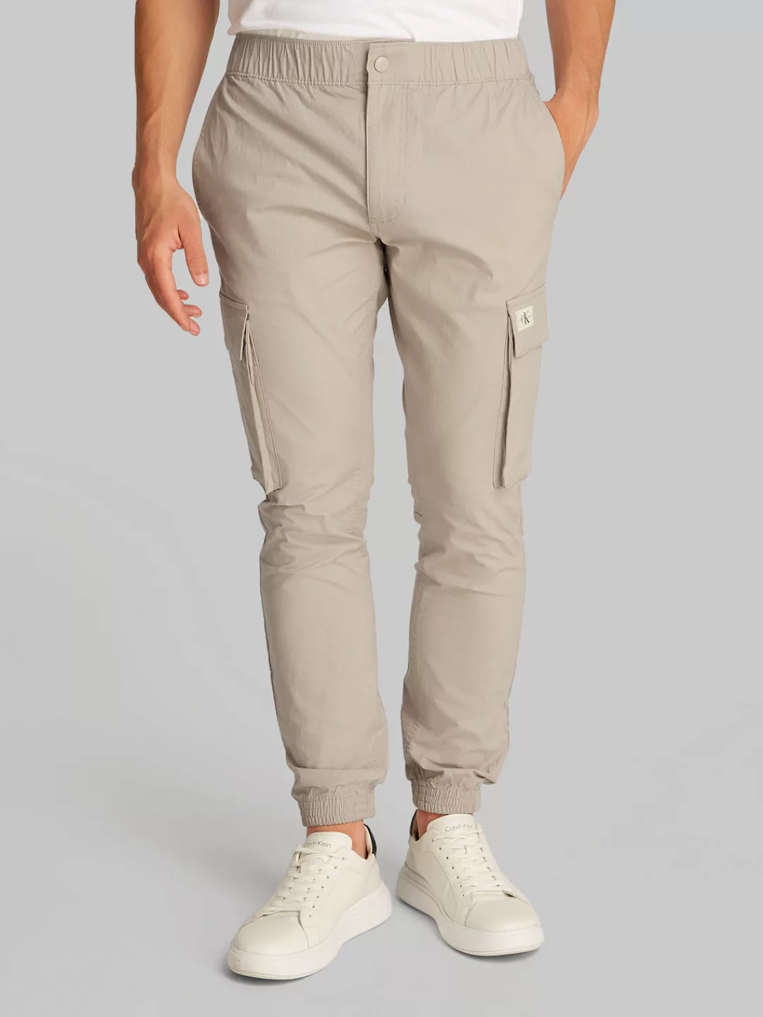 Calvin Klein Jeans Cargohose SKINNY CARGO mit Logopatch günstig online kaufen