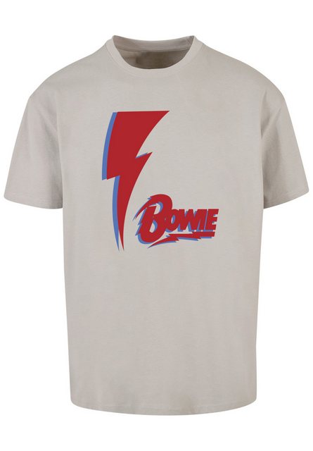 F4NT4STIC T-Shirt David Bowie Rock Music Band Red Bolt Print günstig online kaufen