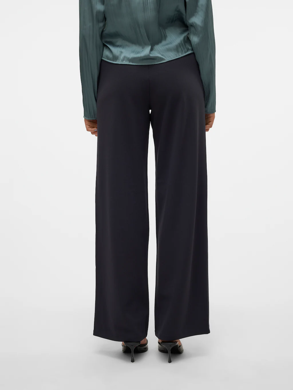 Vero Moda Schlupfhose "VMBERLIN ZAMIRA MW WIDE PANT NOOS" günstig online kaufen