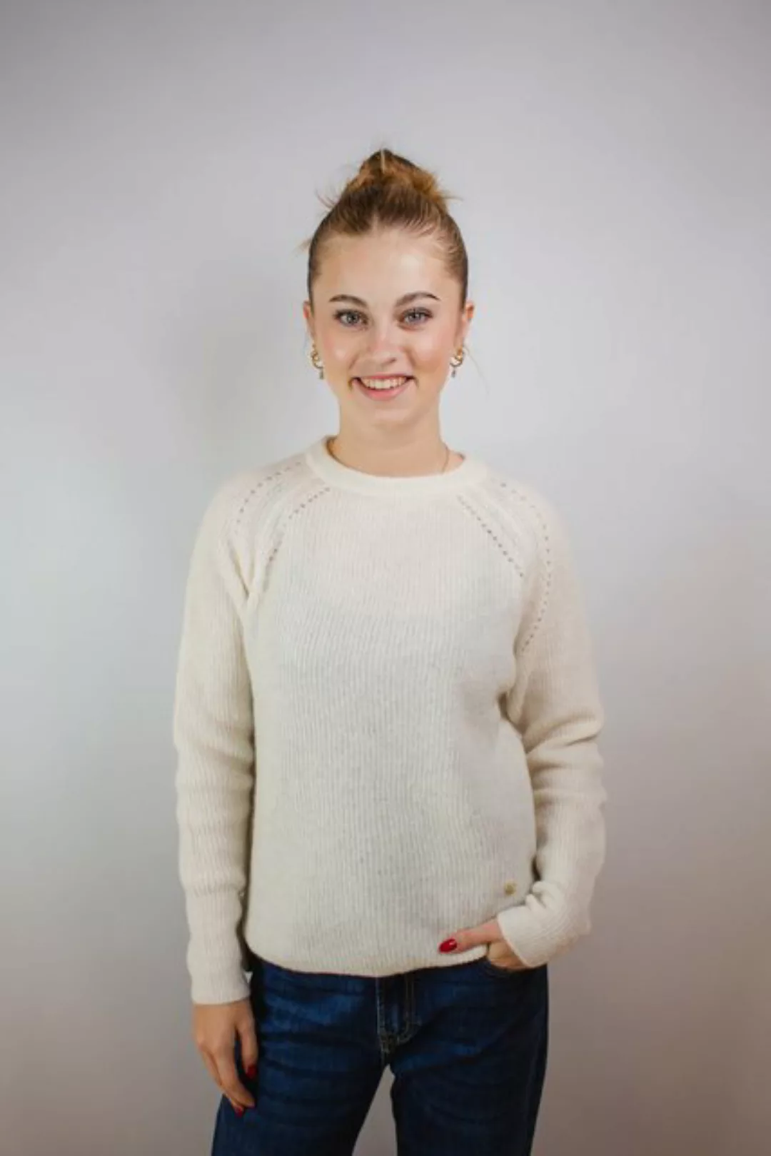 Mos Mosh Strickpullover Strickpullover TAMMY THORA mit Kaschmir günstig online kaufen