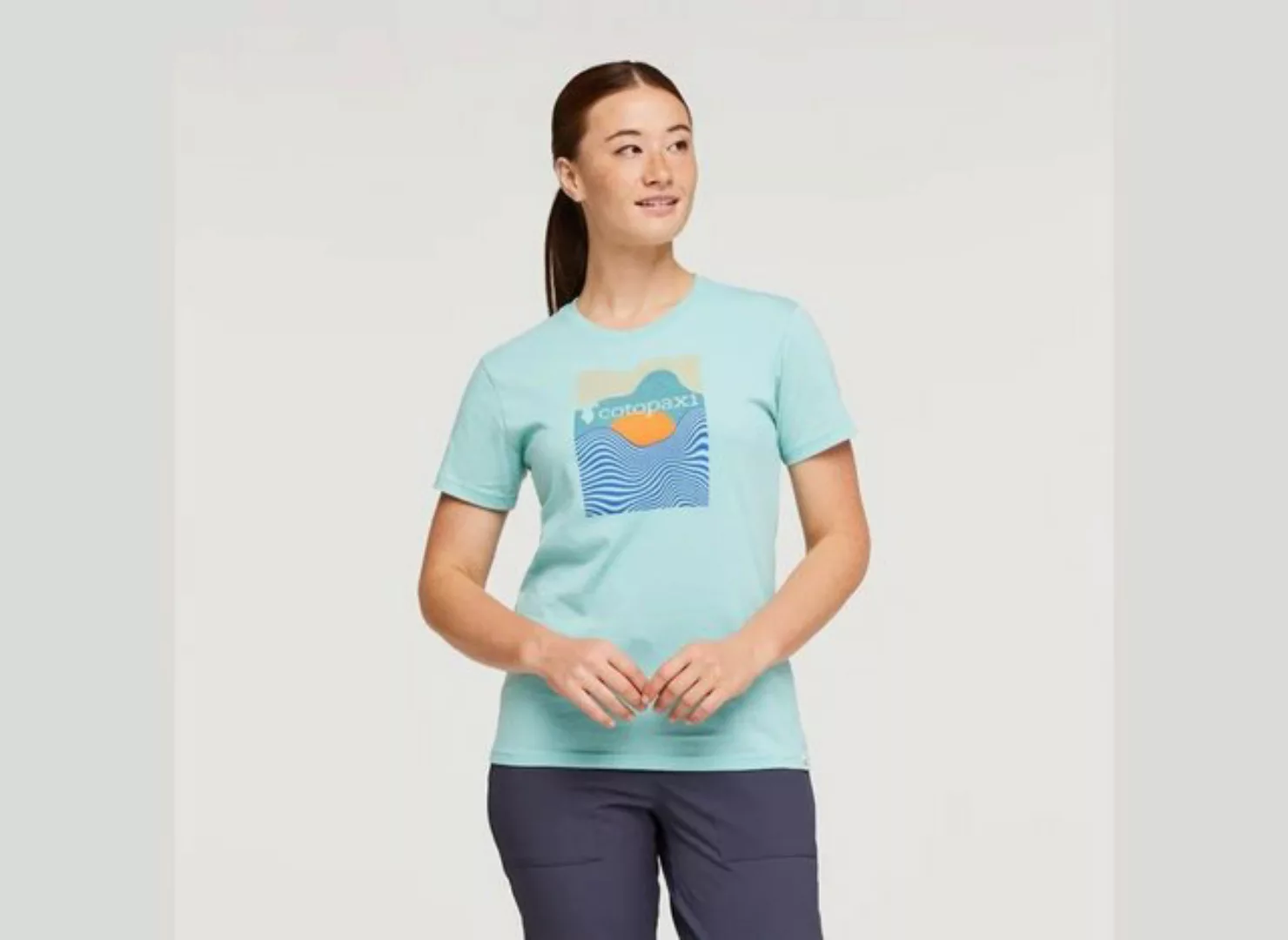 Cotopaxi T-Shirt Cotopaxi Vibe Organic T-Shirt Sea Glass günstig online kaufen
