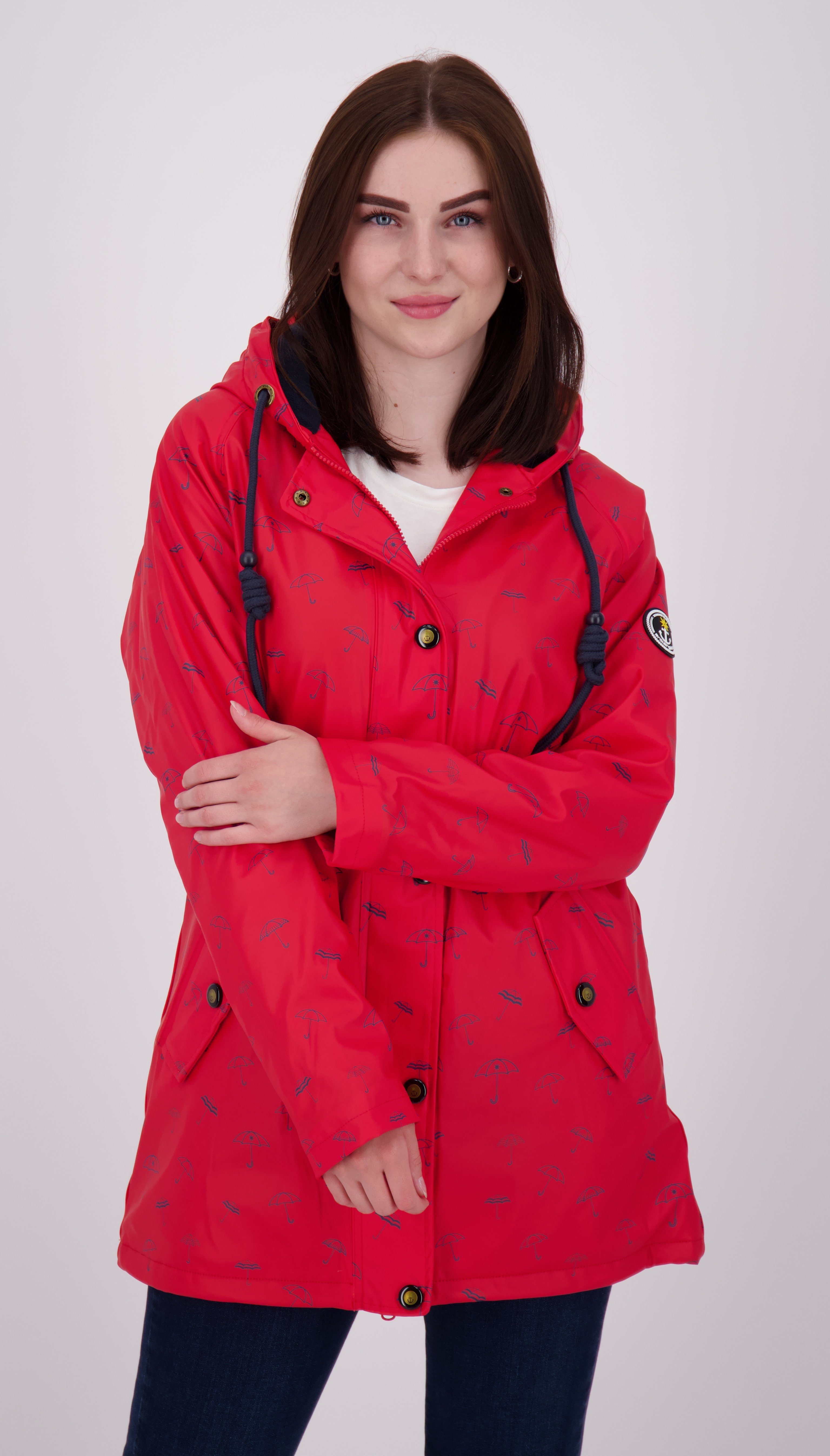 DEPROC Active Regenjacke Friesennerz #ankerglutmeer WOMEN günstig online kaufen