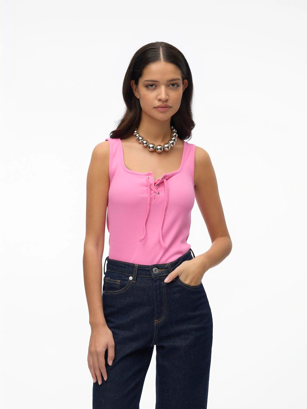 Vero Moda Trägertop VMCAISA SL SHORT TOP JRS GA günstig online kaufen