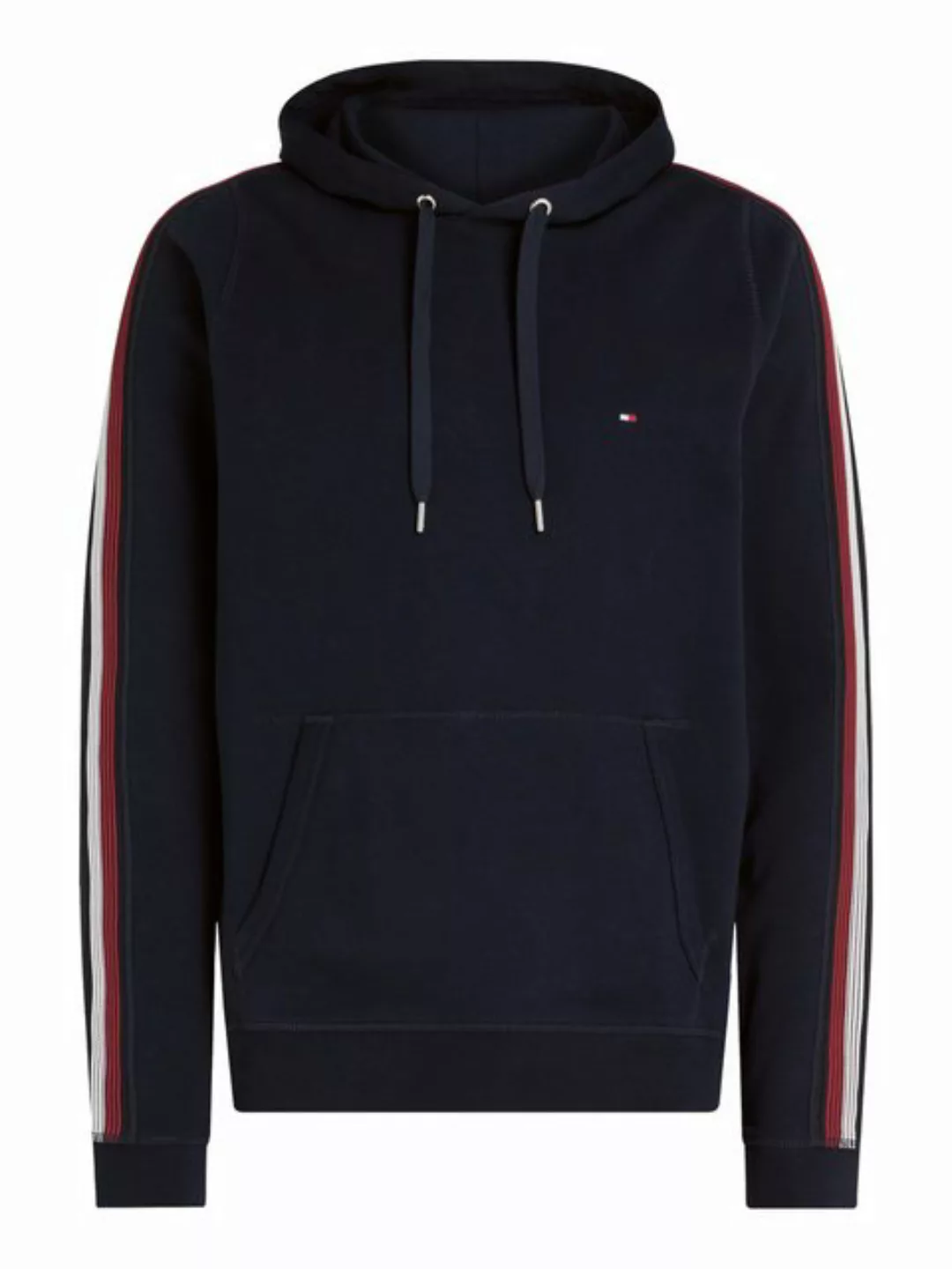 Tommy Hilfiger Kapuzensweatshirt GLOBAL STRIPE TAPE HOODY Tape mit Streifen günstig online kaufen