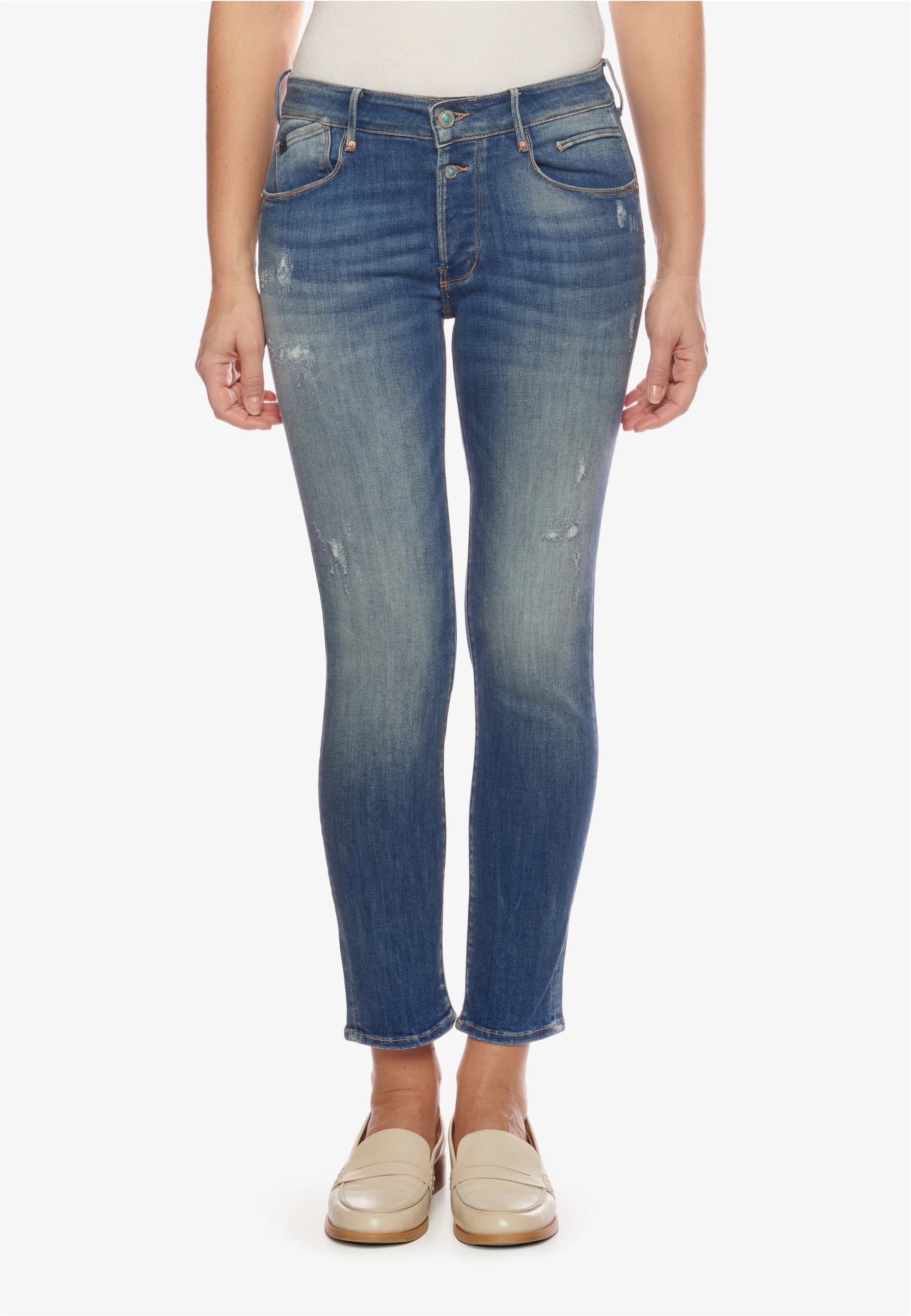 Le Temps Des Cerises 7/8-Hose, in modischem Design günstig online kaufen