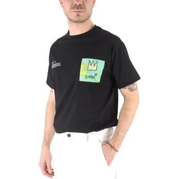 Ko Samui Tailors  T-Shirts & Poloshirts Schwarzes T-Shirt Samo in bergre günstig online kaufen