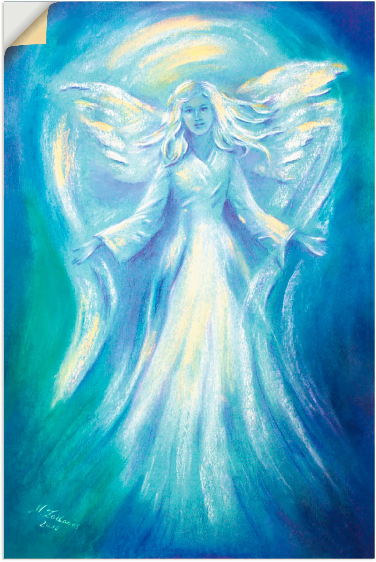 Artland Wandbild "Engel der Liebe", Religion, (1 St.), als Leinwandbild, Po günstig online kaufen