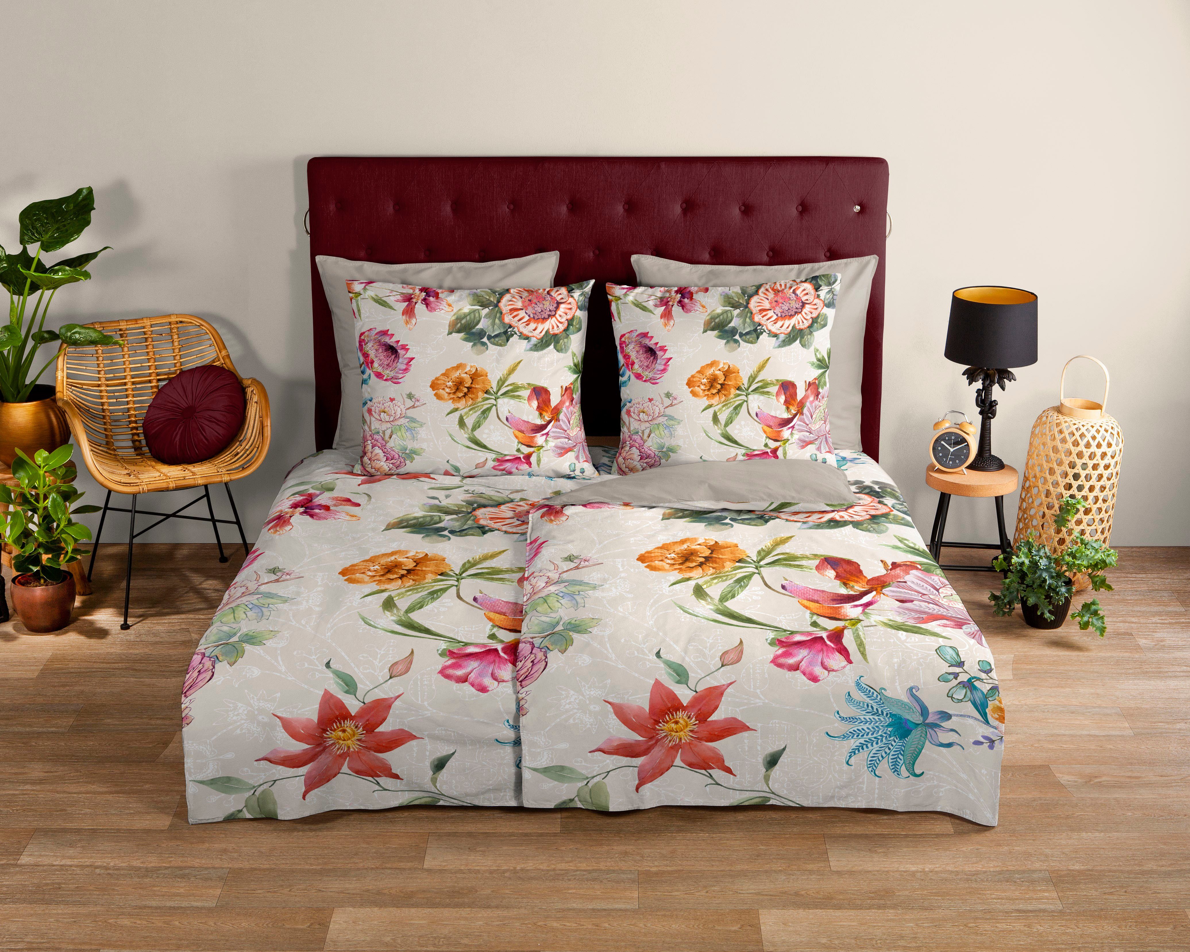 good morning Wendebettwäsche »Irze«, 100% Baumwolle, 135x200, Reißverschlus günstig online kaufen