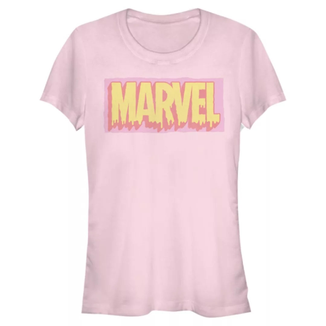 Marvel - Logo Drip - Frauen T-Shirt günstig online kaufen