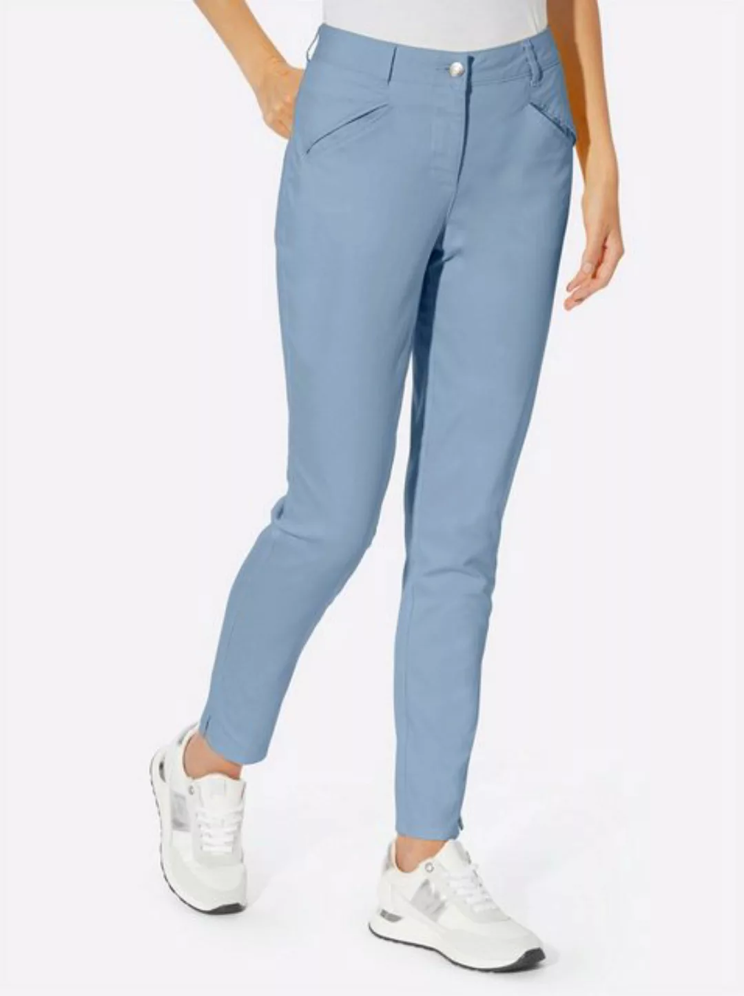 heine Jerseyhose Twill-Hose Innenbeinlänge ca.71 cm günstig online kaufen