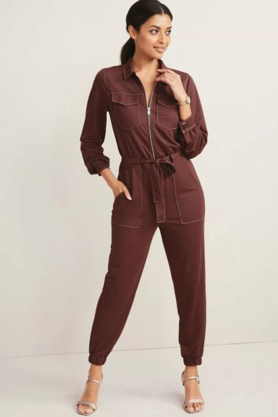 Next Jumpsuit Utility-Jumpsuit mit Reißverschluss (1-tlg) günstig online kaufen