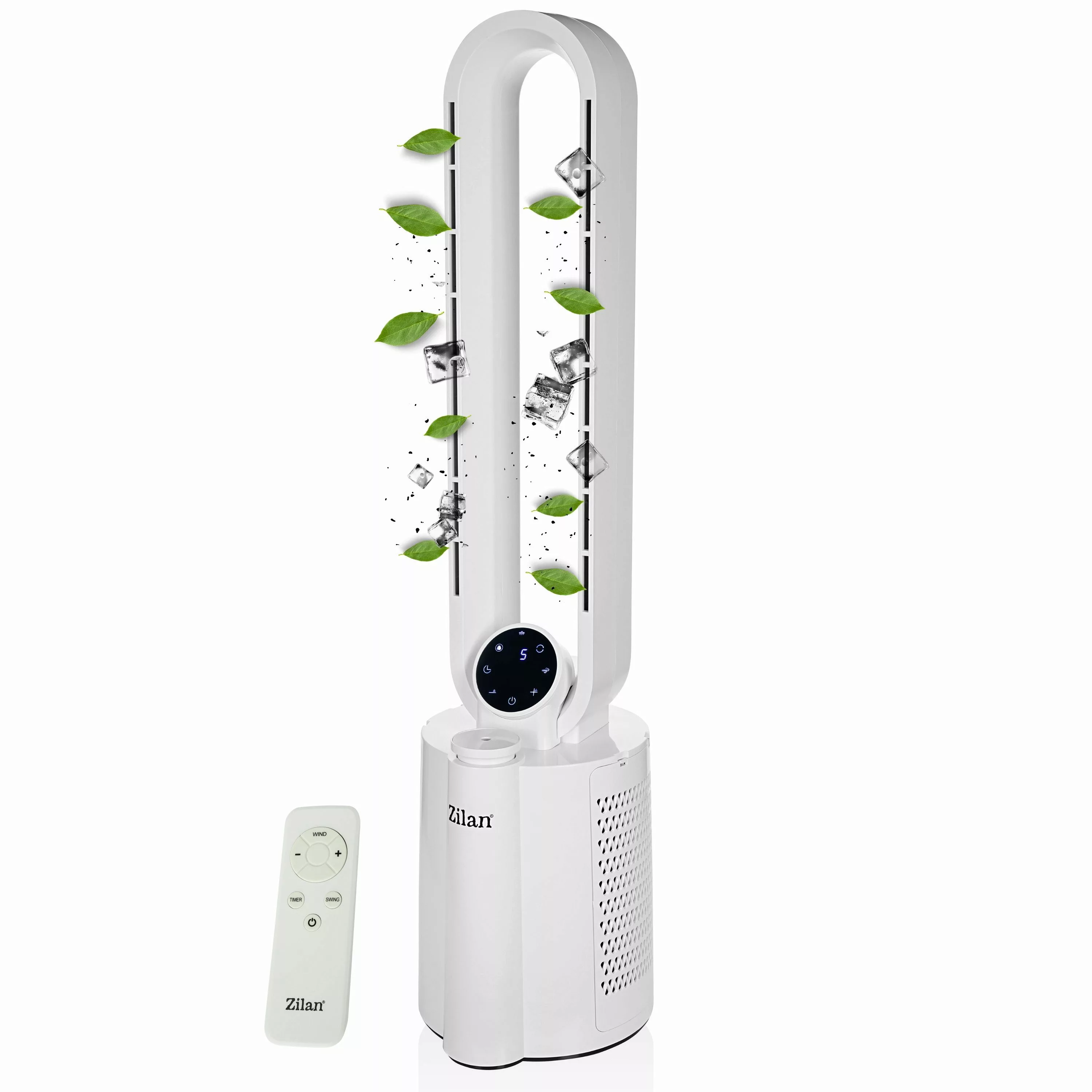 Zilan Turmventilator ZLN-1117, Fernbedienung, Integrierter Luftbefeuchter, günstig online kaufen