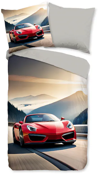 good morning Babybettwäsche »Cabrio«, Baumwolle, Renforcé, 135x200, 2 Teili günstig online kaufen