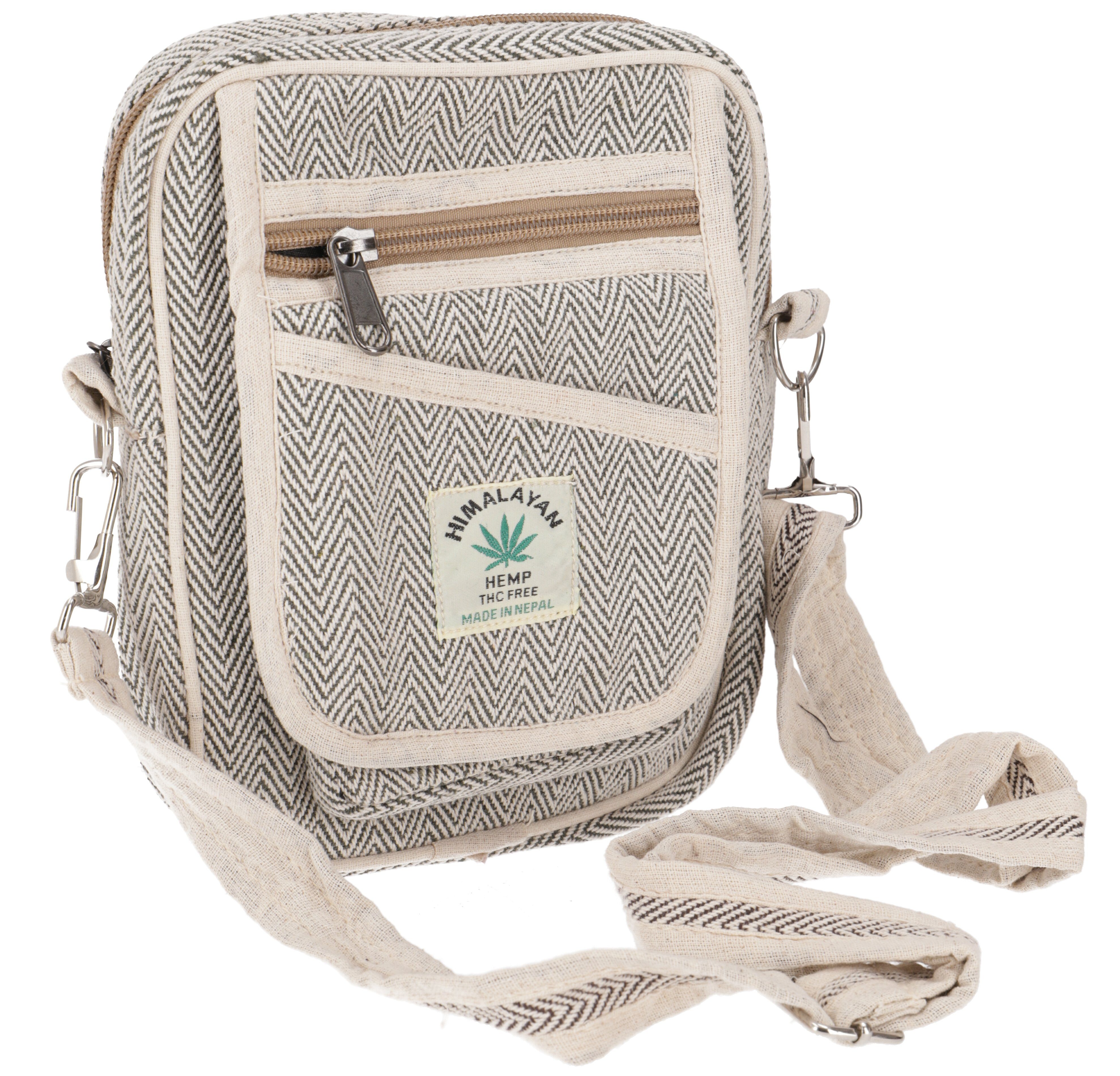 Guru-Shop Schultertasche Natürliche Schultertasche aus Hanf günstig online kaufen